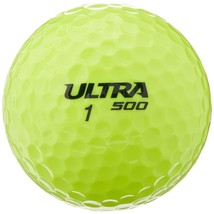 WILSON Ultra 500 Golf Ball (15-Pack), Yellow - £29.43 GBP
