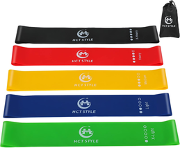 Exercise Bands Resistance Bands for Working Out Women and Men - $17.45