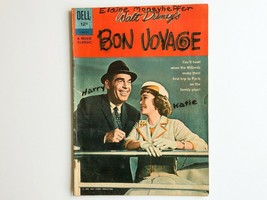 Vintage Walt Disney &quot;Bon Voyage&quot; Comic Book - 1962 Dell Movie Classic - £7.63 GBP