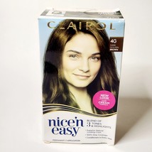 Clairol Nice &#39;n Easy Permanent Hair Color #4G Dark Golden Brown - £7.53 GBP