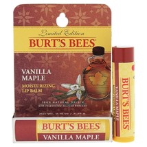 Vanilla Maple Moisturizing Lip Balm Blister by Burts Bees for Unisex - 0.15 oz - $9.99