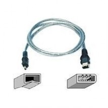 FireWire IEEE-1394 Cable 4-pin to 6-pin for Video Camcorder - £9.27 GBP