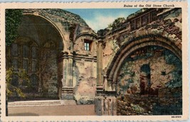 Ruins of the Old Stone Church Mission San Juan Capistrano California Pos... - £8.75 GBP