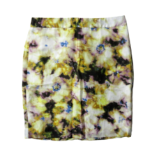 NWT J.Crew Fleurette Pencil in Pale Lilac Watercolor Floral Linen Silk Skirt 6 - £19.18 GBP