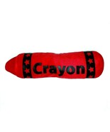Plush Crayon 13 Inch 3 Colors Available Red Blue or Green Classroom Teacher - £11.12 GBP