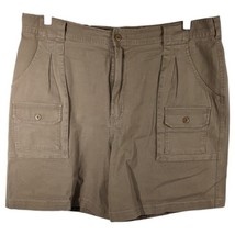 Cabelas Womens Cargo Shorts Size 20 Reg Beige Hiking Traveling 41x7.5 - $399.75 MXN