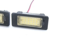 08-12 AUDI A5 S5 REAR LICENSE PLATE LIGHTS PAIR E5279 image 2