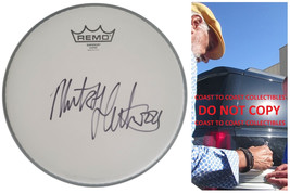 Mick Fleetwood Drummer Fleetwood Mac signed Drumhead COA exact proof aut... - $544.49