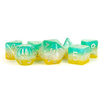 MDG Layer Stardust Resin Polyhedral Dice Set 16mm - Tropics - $34.74