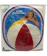 INTEX 60&quot; Giant Glossy Beach Ball RARE UNOPENED Vintage Wet Set - $761.11 CAD