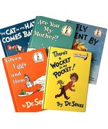 Dr. Seuss Lot of 5 Hardcover Books The Cat Comes Back, Green Eggs, A Fly... - $14.00