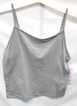 Wild Fable Women's Medium Gray Cropped Cami Tank Top  image 2