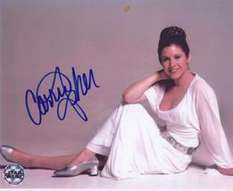 Signed CARRIE FISHER Autographed Photo Star Wars Princess Leia w COA - $299.99