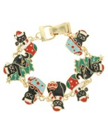   Christmas Themed Cat Charm Bracelet - €25,80 EUR