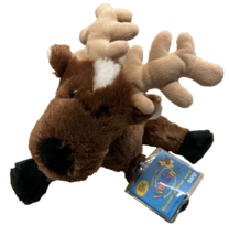 Ganz Webkinz hm137 Reindeer 8 in  Plush Stuffed Toy with code - £8.46 GBP