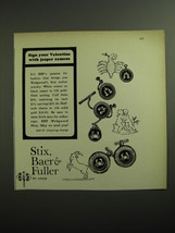 1970 Stix, Baer &amp; Fuller Wedgwood Zodiac Jewelry Ad - Sign your Valentine with  - £14.55 GBP