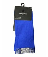 Nike Men&#39;s Basketball Crew Socks Blue 6-8 Medium SX7012-480 - £15.12 GBP