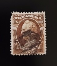 1873 24c Official Department of Treasury Stamp, Brown Scott O80 Used - $19.99