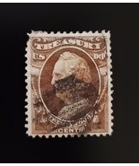 1873 24c Official Department of Treasury Stamp, Brown Scott O80 Used - $380.59 MXN