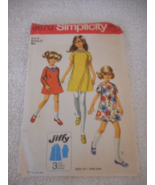 Vintage 1960s / 70s Simplicity Size 8 8670 cut short dress pattern bust 27 - $368.20 MXN
