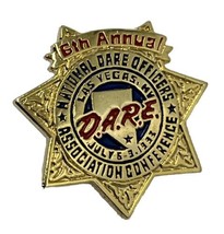 DARE Las Vegas Nevada National DARE Officers Police Enamel Lapel Hat Pin - £11.95 GBP
