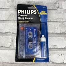 Philips Cassette Head Cleaner Wet System PH62020 New In Package Read Description - £10.39 GBP