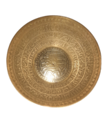 Islamic Calligraphy Antique Ayatul Kursi Brass Cup Islamic Collectible A... - $75.00