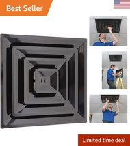 HaVACo 2'x2' Lay-In 3 Cone Supply with 10" Pre-Molded Boot, ABS Plastic ... - $137.81