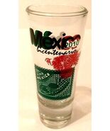 Mexico Bicentario 2010 Viva Mexico 4&quot; Collectible Shot Glass (5-83) - $8.03