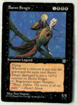 Baron Sengir - Homelands Edition - 1995 - Magic the Gathering - £5.70 GBP