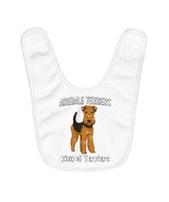 Airedale Terrier Baby Bib - $12.00