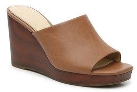Women&#39;s Jessica Simpson Sheyna Wedge Sandals, Multi Sizes Leath Cognac J... - $69.95