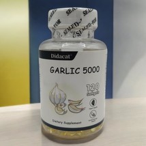 Garlic Extract 5000mg Cholesterol &amp; Antioxidant Supplement 120 Capsules - $13.57