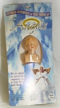 Angels Victorian Centerpiece or Tree Topper Kit Eyes Shut White Lace Craft - $9.89