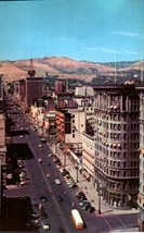 Vintage 3.5x5.5 Postcard Main Street Salt Lake City, UT - £2.36 GBP