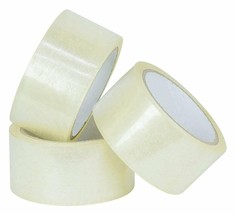36 Rolls Clear Carton Sealing Packing Tape Box Shipping 1.7mil 48mm x 200m - £100.58 GBP