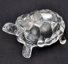 Tortuga Crystal Sphatik Kachua para corrección Vastu y Fengsui denota larga... - $34.09