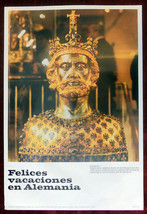 Original Poster Germany Aachen Royal Crown Charlemagne - £43.77 GBP