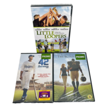 Little Loopers 42 Jackie Robinson Story The Blind Side Dvd Sports Pack Widescree - £19.65 GBP