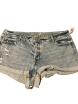 Women&#39;s Old Navy High Rise, Curvy, Straight Leg, Button Fly Shorts Size 26 NWT - £15.81 GBP