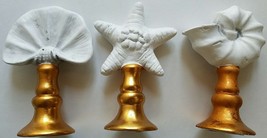 Seashell Shaped Pedestal Décor, Select Nautilus, Scallop or Starfish - £2.39 GBP