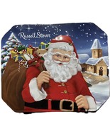 Santa with Snow Sack Christmas Tin Russel Stover Empty - €7,16 EUR
