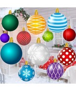 12 Piece 12 Inch Christmas Outdoor Decorations Hanging Ornament Yard Sig... - $40.99