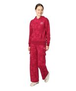 Gap Boys Girls Sweatpants Red Floral Fleece Jogger Cargo Pockets Active ... - $52.97 CAD