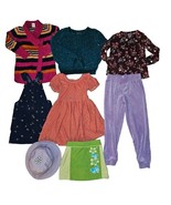 Clothes Lot Girls Size 5 6 8pc OshKosh Corduroy Tahari Dresses Chenille ... - $819.42 MXN
