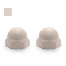American Standard Replacement Ceramic Toilet Bolt Caps - Set of 2 - Shell - $44.95