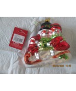Glad Tidings 3 Snowman&#39;s on a Sled Style GF9910 - $15.00