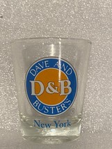 Dave &amp; Buster&#39;s New York Souvenier Shot Glass 2.25&quot; *Displayed* ggg1 - $9.99