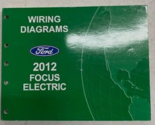 2012 Ford Focus Elettrico Cablaggio Diagramma IN Manuale Ewd - $8.99