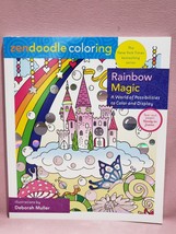 Zendoodle Coloring  Rainbow Magic A World of Possibilities to Color &amp; Display - £9.40 GBP